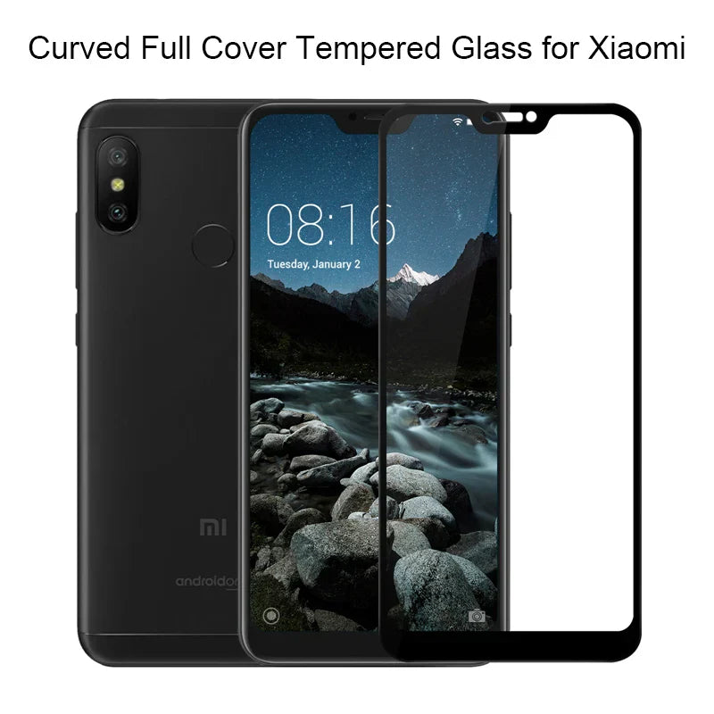 3 Pcs Tempered Glass for Xiaomi Mi 8