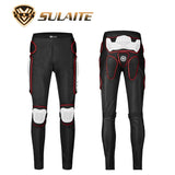 SULAITE Motorcycle Armor Trousers Motocross Pants Long Armor Knee Crotch Hip Protection Motorbike Riding Racing Equipment Shorts