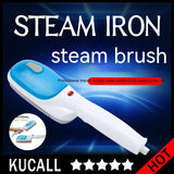 Handheld Portable Garment Steamer Brush Flatiron Hanging Ironing