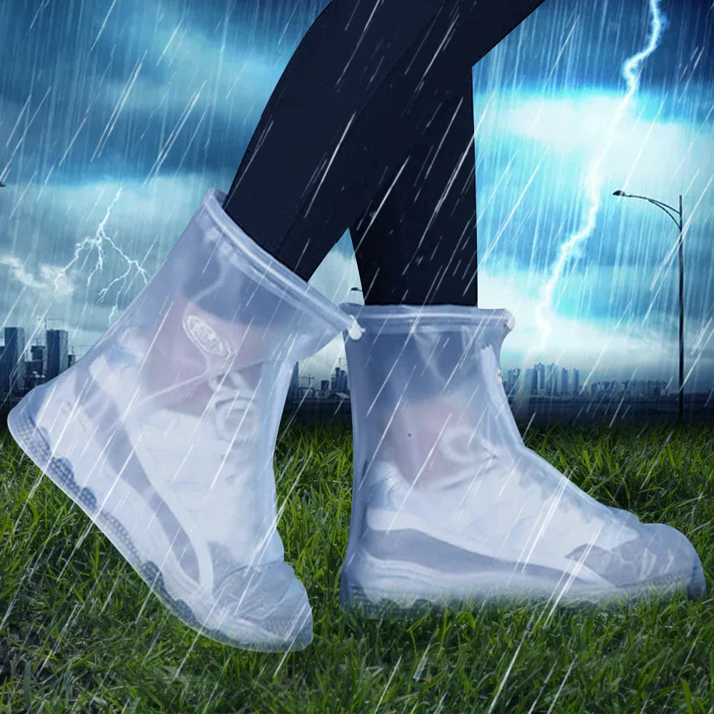 Boots Waterproof Shoe Cover Silicone Material Unisex Shoes