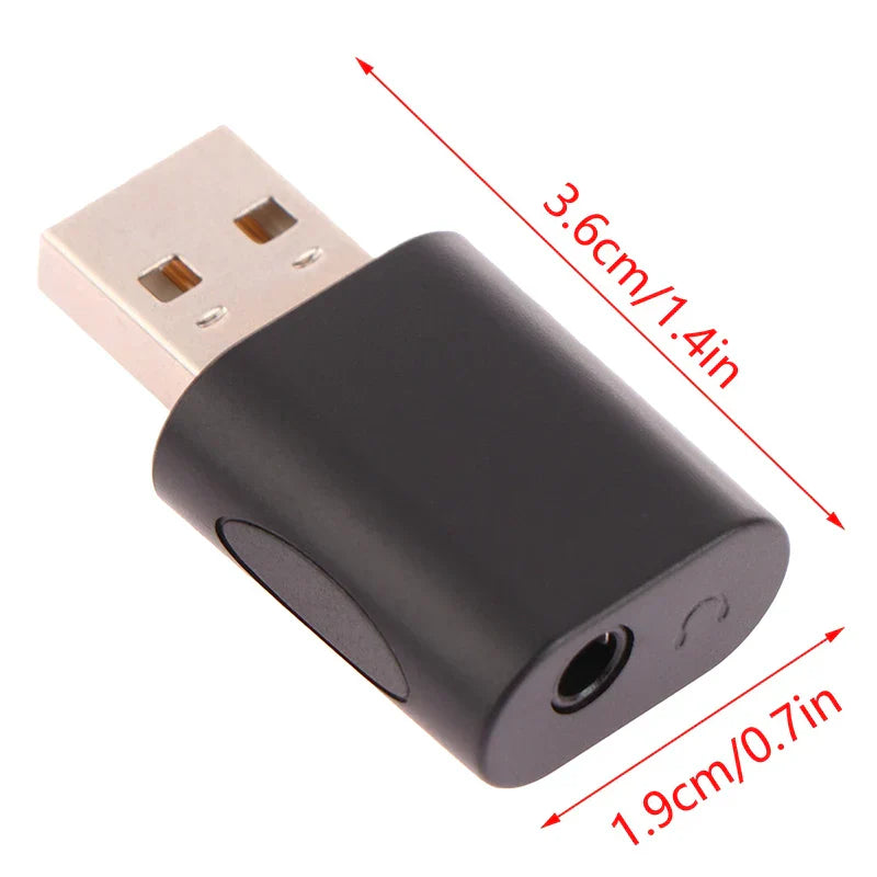 USB Sound Card USB To 3.0mm 3.5mm Audio