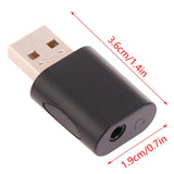 USB Sound Card USB To 3.0mm 3.5mm Audio