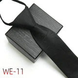 New Suit Business Zipper Tie for Man 48*7cm
