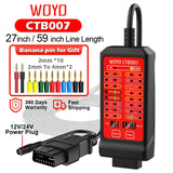 WOYO 12V 24V Car OBD Breakout Box 16