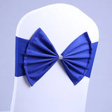 10/50pcs/Lot Bow Chair Sashes Band For Wedding Party