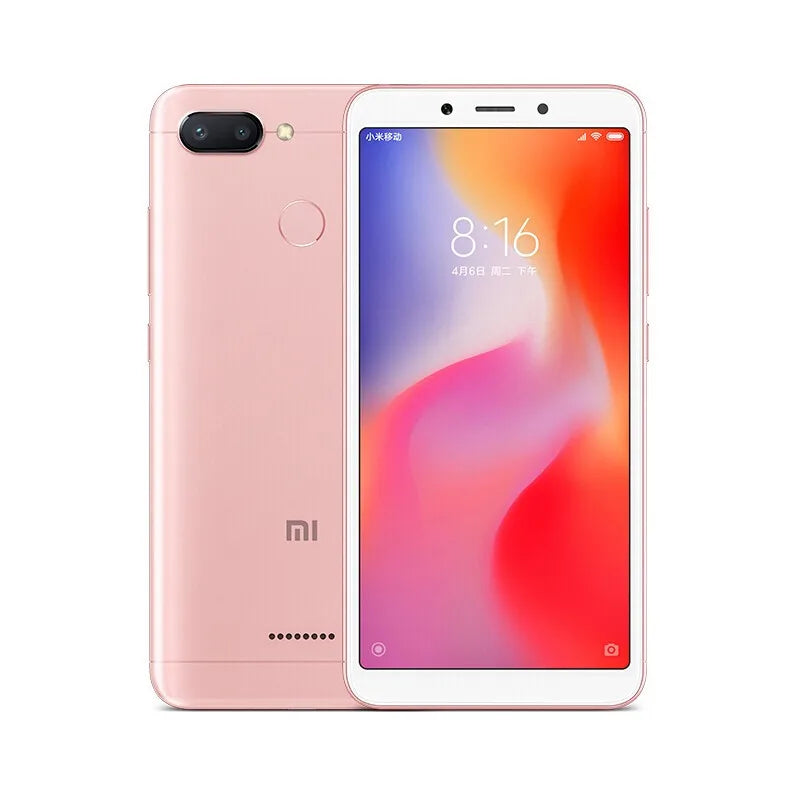 Xiaomi Redmi 6 Smartphone googleplay Mobile Phone 5.45"