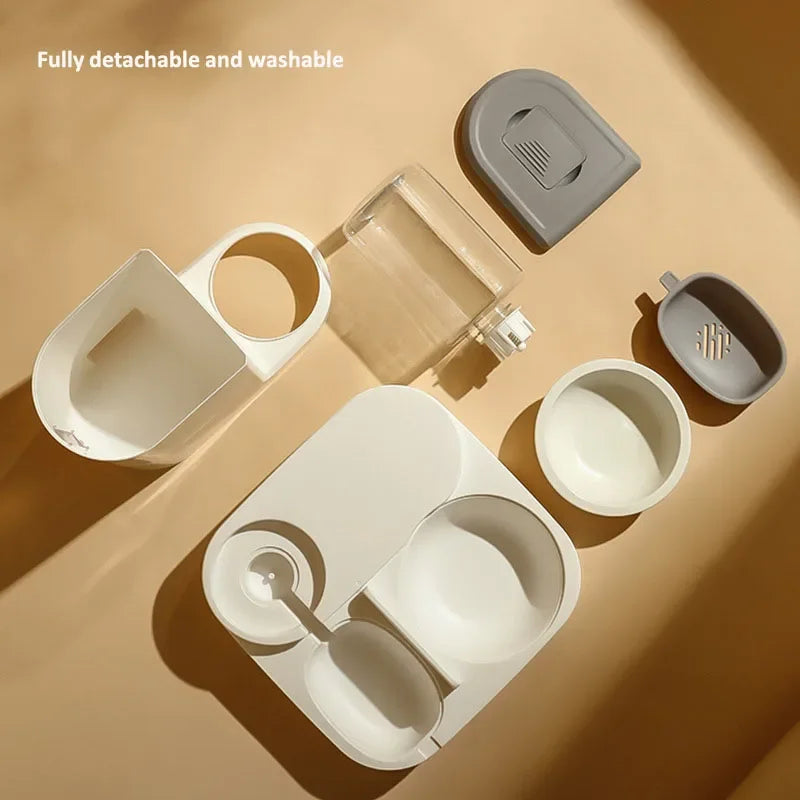 2 in 1 Cat Food Dispenser Feeder Dog