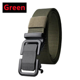 New Nylon Automatic Buckle Men Belt Outdoor Tooling