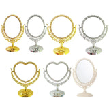 Tabletop Makeup Mirror Elegant Decorative 360 Degree Rotation