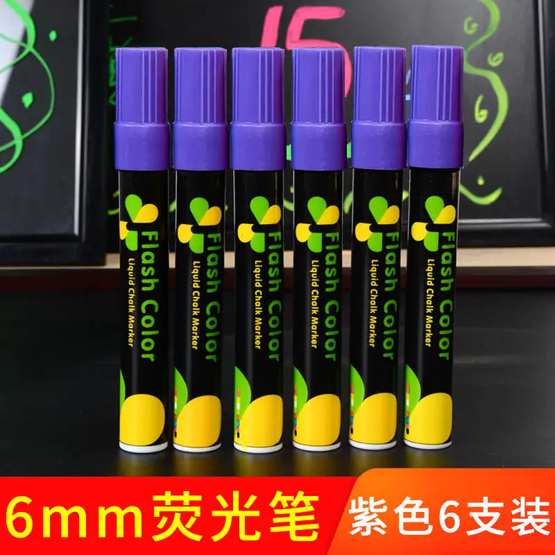 Erasable Chalk Pen Fluorescent Plate LED Electronic Light