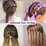 4pcsSet Women DIY Hair Tail Tools Donut Bun