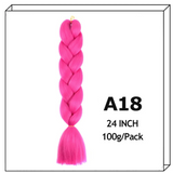 24Inch Synthetic Long Jumbo Ombre Braiding Hair For