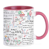 Math Teacher Mugs School Students Cups Mathematics Parabolic