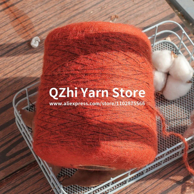 500G Soft Thick Mohair Cashmere Wool Yarn for