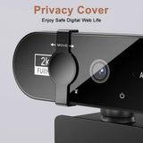 Webcam 4K 1080P Mini Camera 2K Full HD