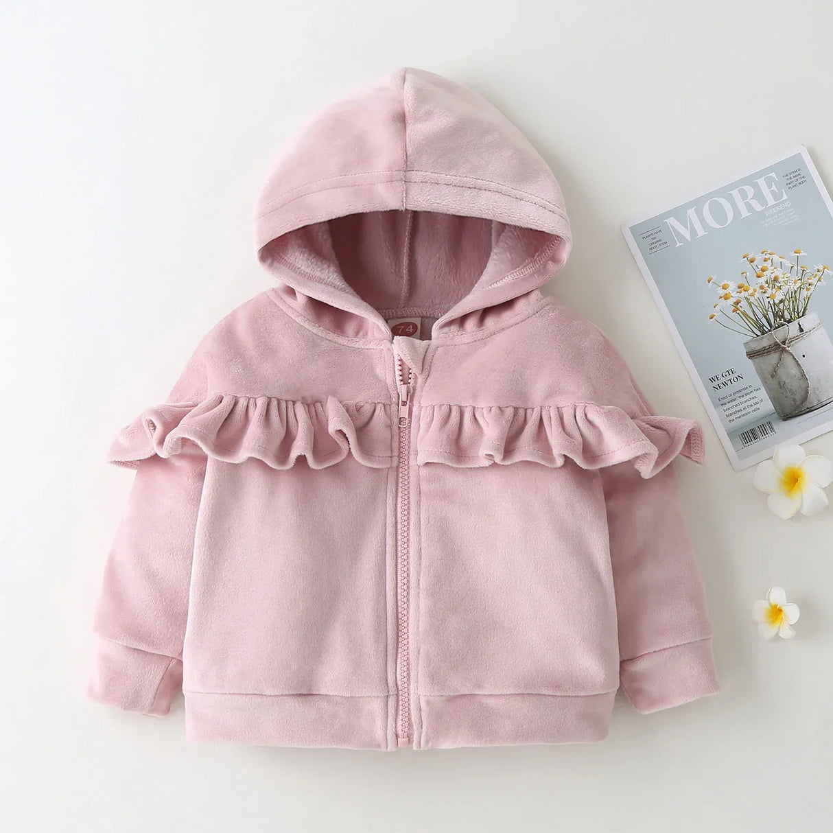 Infant and toddler autumn and winter girls long