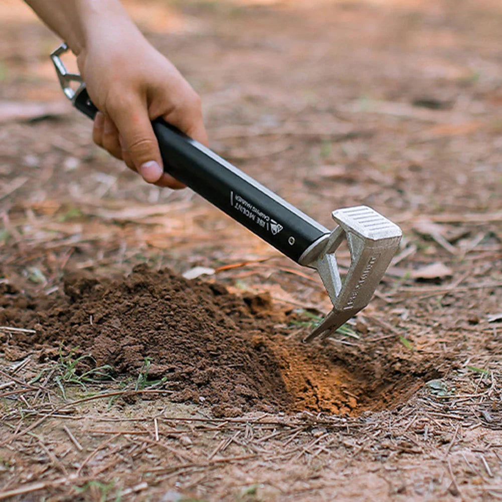 Camping Hammer Stainless Steel Ground Pegs Hammer Outdoor
