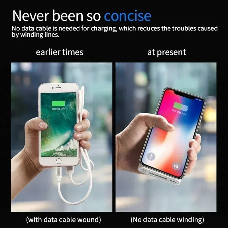 20000mAh wireless power bank fast charging portable charger