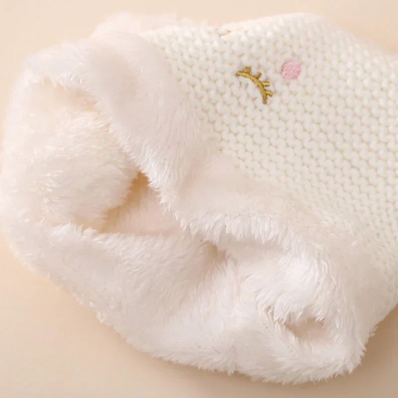 Suefunskry Baby Girl Winter Warm Beanie Hat Soft