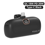 KUULAA Mini Power Bank 5000mAh PowerBank QC PD