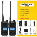 Retevis RA89 Walkie Talkie USB C Charge IP68