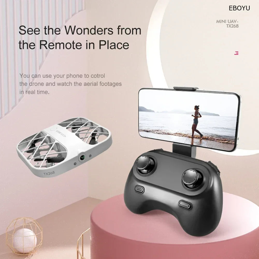 H107 RC Drone Wifi Fpv Drones Camera Hd