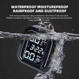 Wireless LCD Display Motorcycle TPMS Tyre Temperature Tester