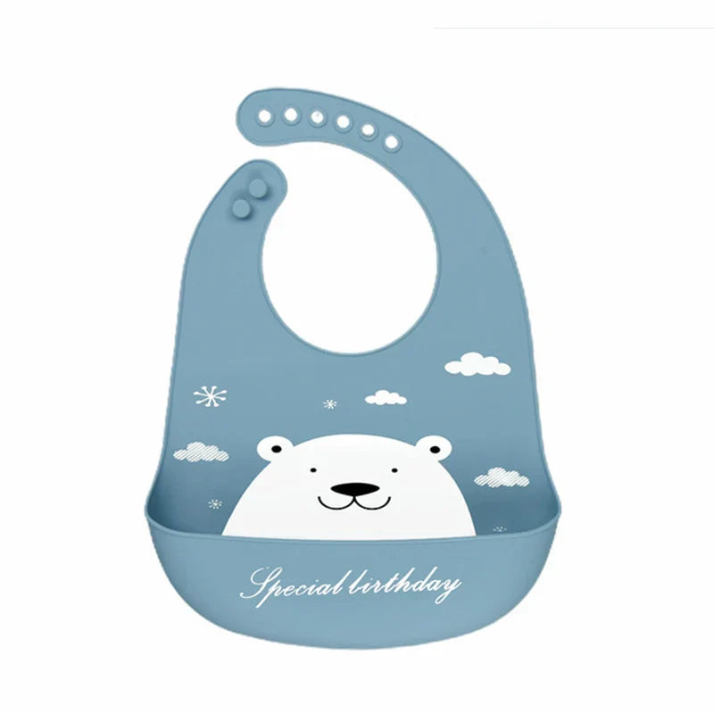 Waterproof Baby Bibs Baby Stuff Cute Cartoon Dinosaur