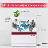 mini fish tank Self circulating fish tank with