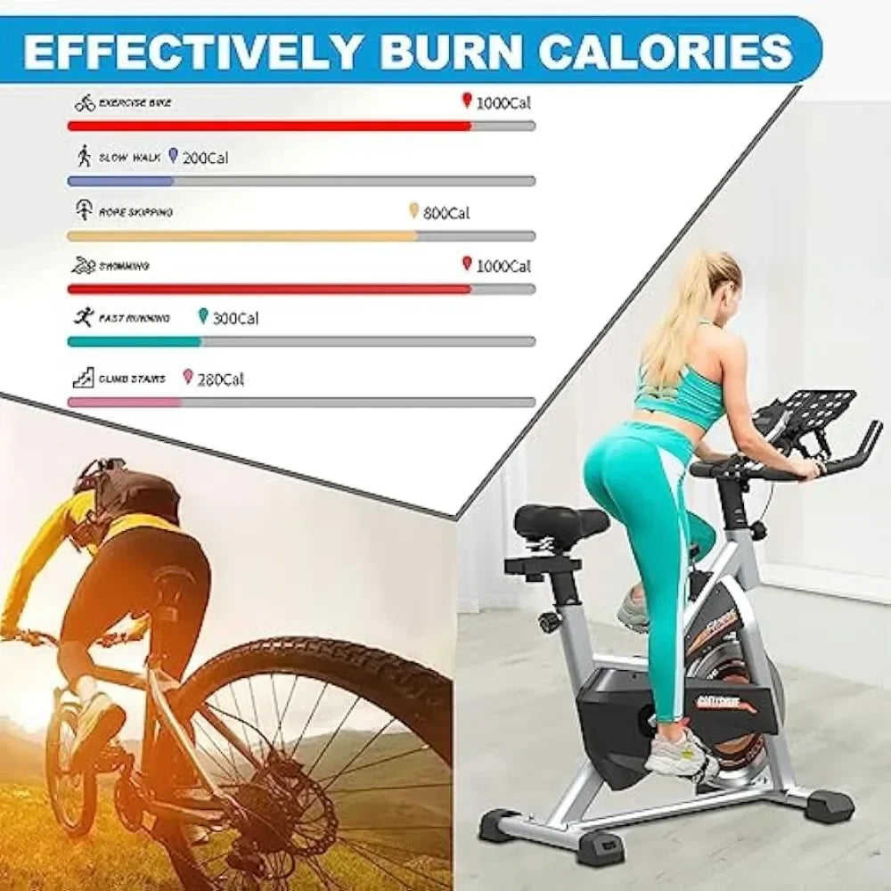 GOFLYSHINE Exercise Bikes Stationary,Exercise Bike Home Indoor Cycling