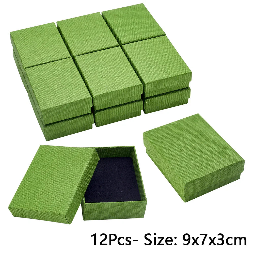 pandahall Cardboard Jewelry box Set Gift Boxes