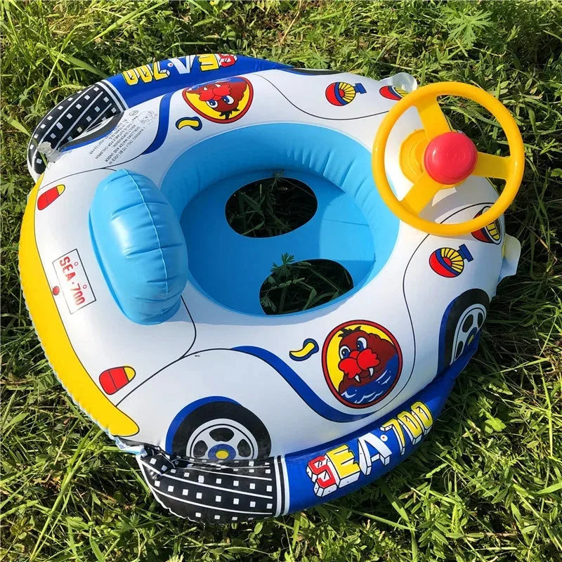 Inflatable Baby Toys Swim Ring Floating Seat Outdoor