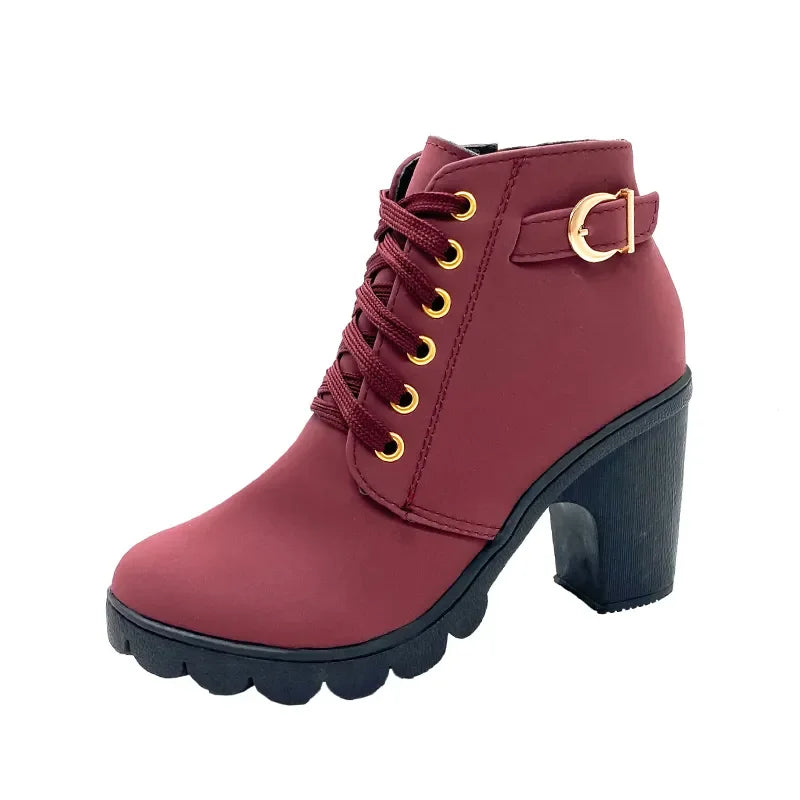 New Spring Winter Women Pumps Boots High Quality