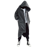 Winter Men Women Hooded Coats Gothic Long Sleeve