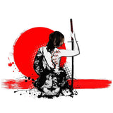 13cm For Samurai Warrior Car Accessories Sticker ScratchProof