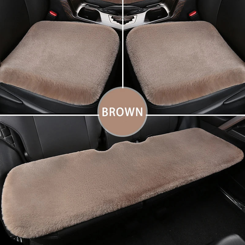 Car Seat Covers Wool Fur Capes for Cars