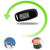 USB Rechargeable 3D Pedometer 3D Tri-Axis Sensor Backlight