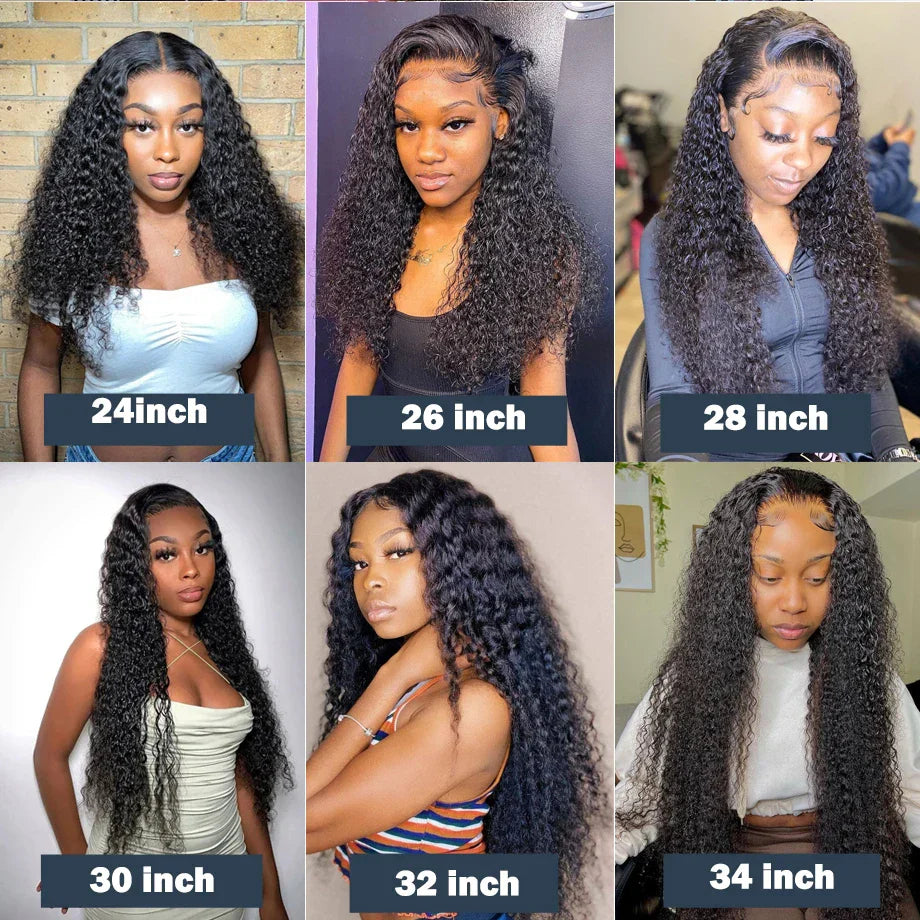Transparent 13x4 13x6 HD Water Wave Lace Front