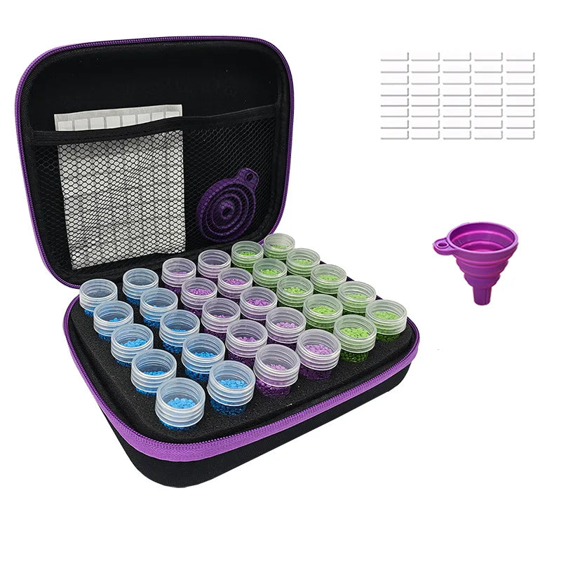 Diamond Painting Tool Set Storage Bag 30/40pcs Round/Square