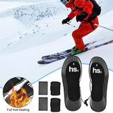 Men Women Heated Shoe Insoles Battery Box Powered