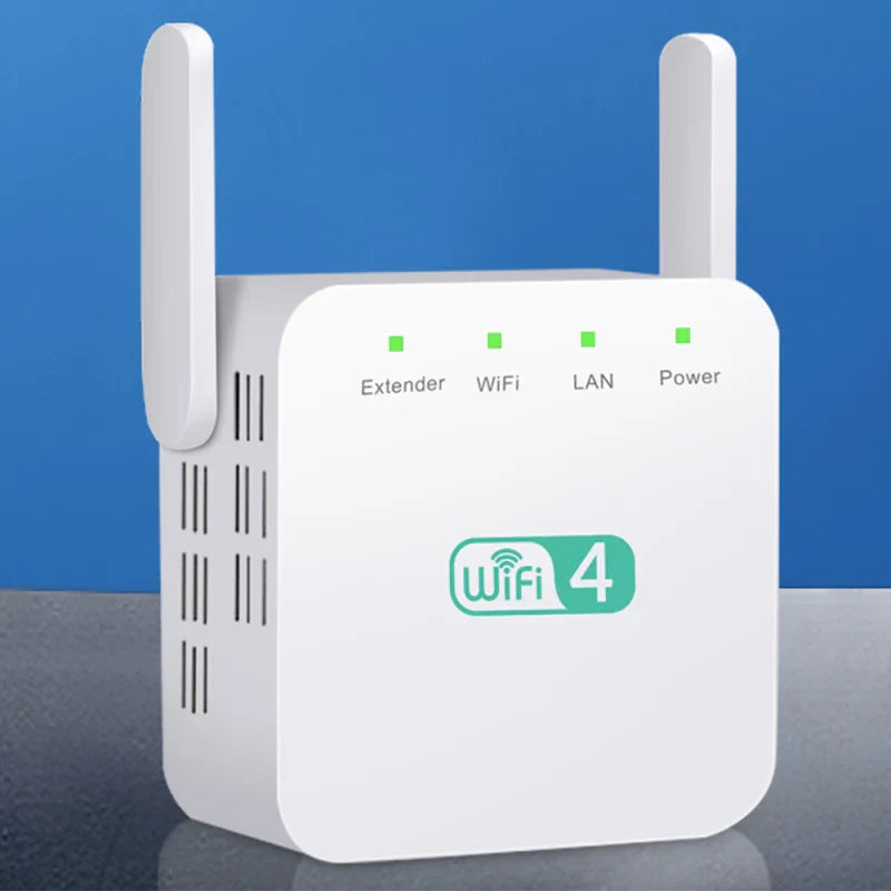 1PC Wireless Repetidor WIFI Repeater 300Mbps Dual Antenna