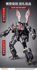 WEIJIANG Granville SS05 Transformation Toys Robot Black Apple