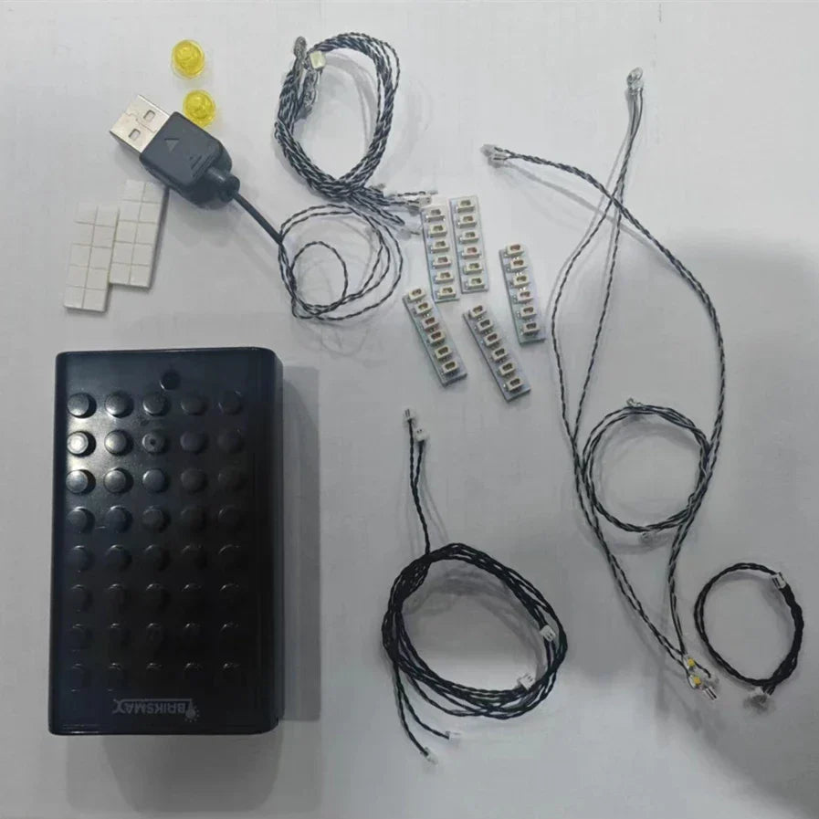 BriksMax Led Light Accessories DIY Fans Soft Glue