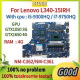 NM-C361 NM-C362 for Lenovo L340-15IRH L340-17IRH Laptop Motherboard.with