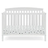 Children Hanover 6-in-1 Convertible Baby Crib, Walnut Espresso/Bianca