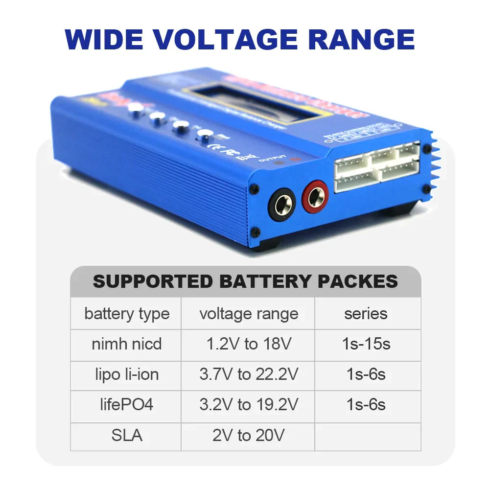 IMAX B6 80W Battery Charger Lipo NiMh Li-ion