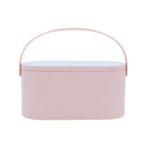 Makeup Organizer Box with LED Light Mirror Portable