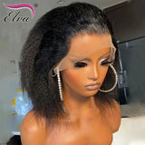 Elva Hair Yaki Straight Human Hair Wigs 360