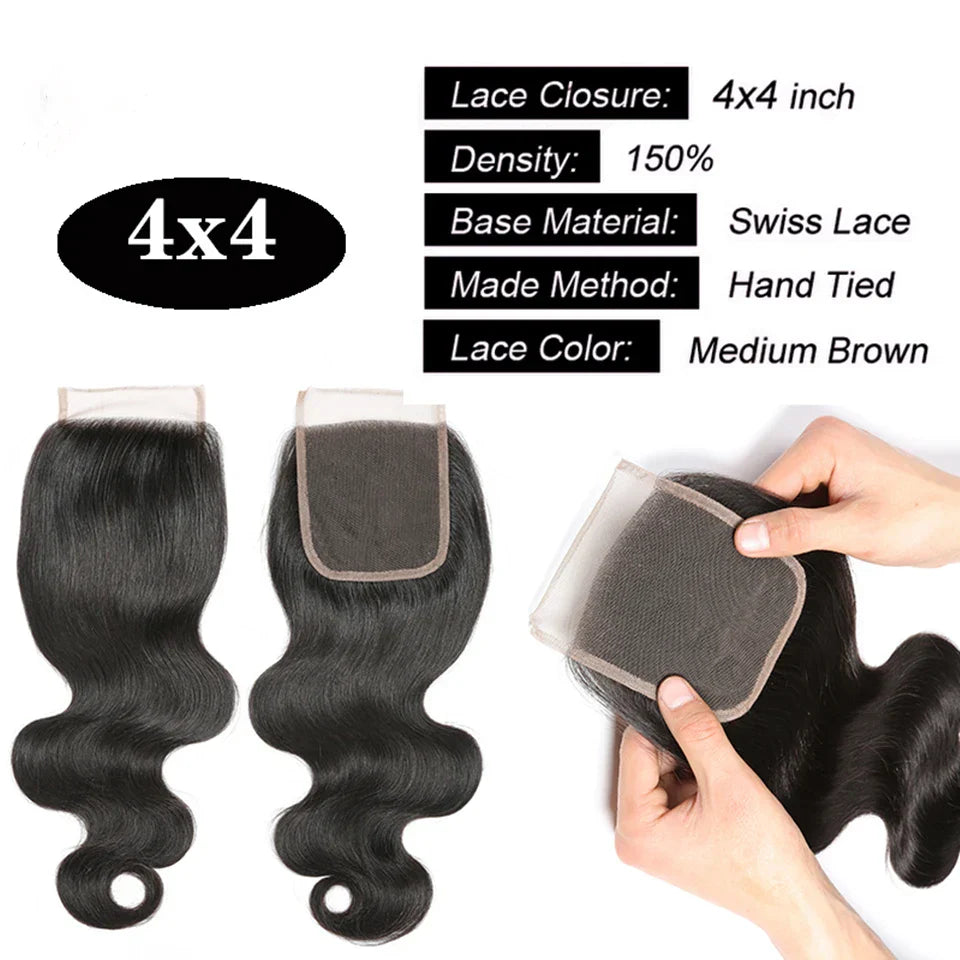 30 40 Inch Body Wave Human Hair 3