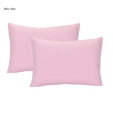 Kids Travel Pillowcase Children Soft Breathable Pillow Covers